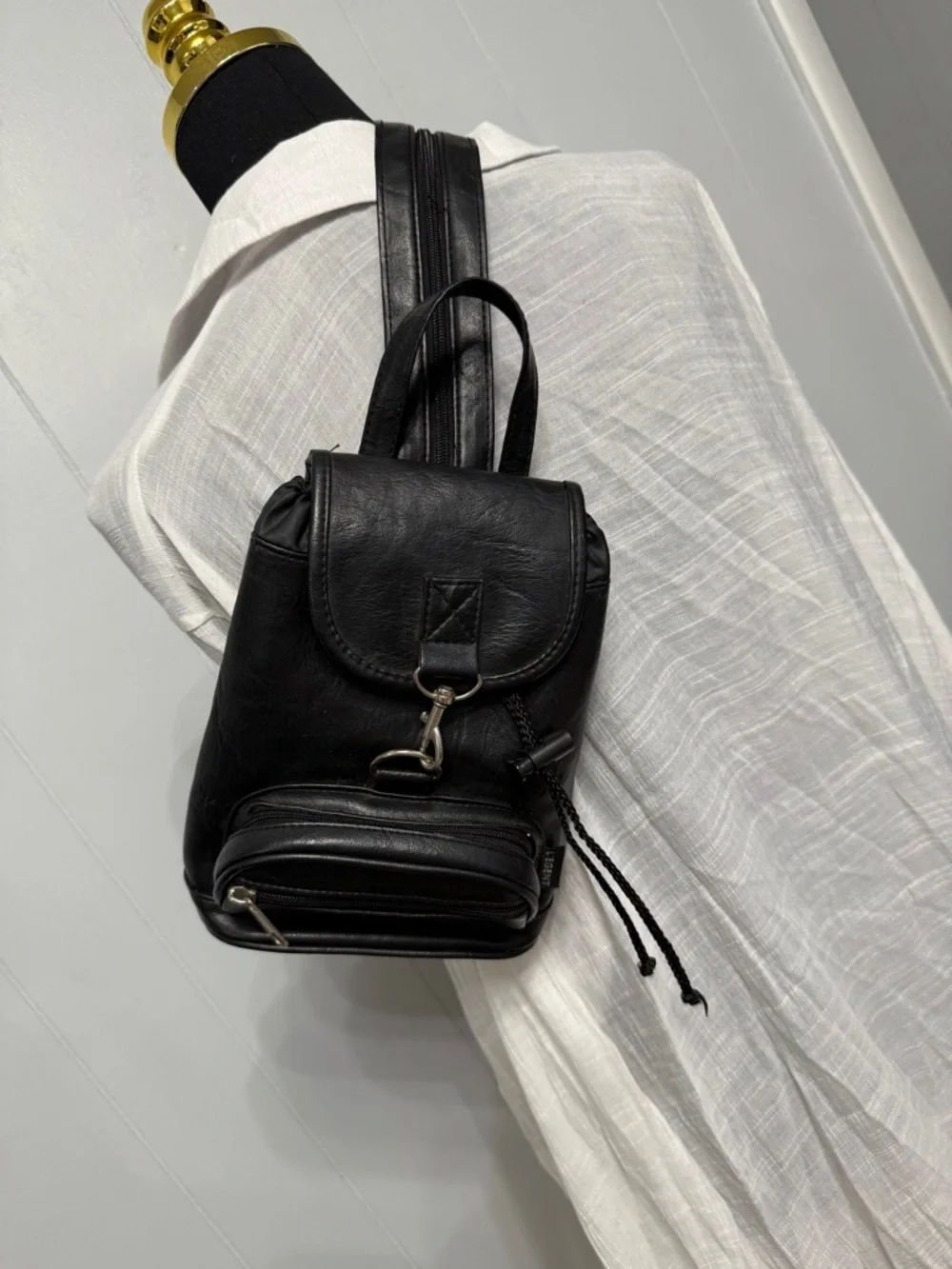 L’egent Black Mini Backpack - Sleek Everyday Carry